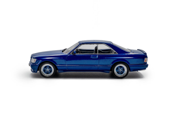 Solido 1:43 MERCEDES-BENZ 560 SEC AMG WIDEBODY LINARITE BLUE PEARL 1990 S4310907