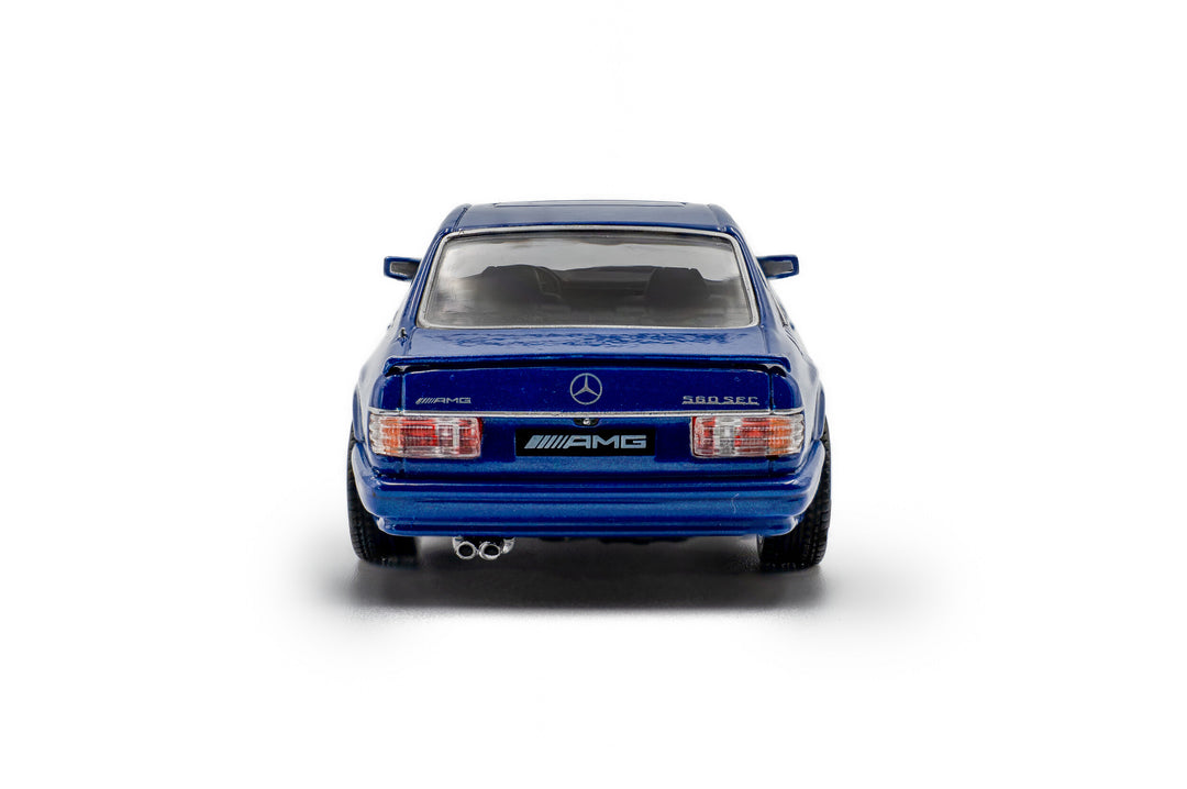 Solido 1:43 MERCEDES-BENZ 560 SEC AMG WIDEBODY LINARITE BLUE PEARL 1990 S4310907