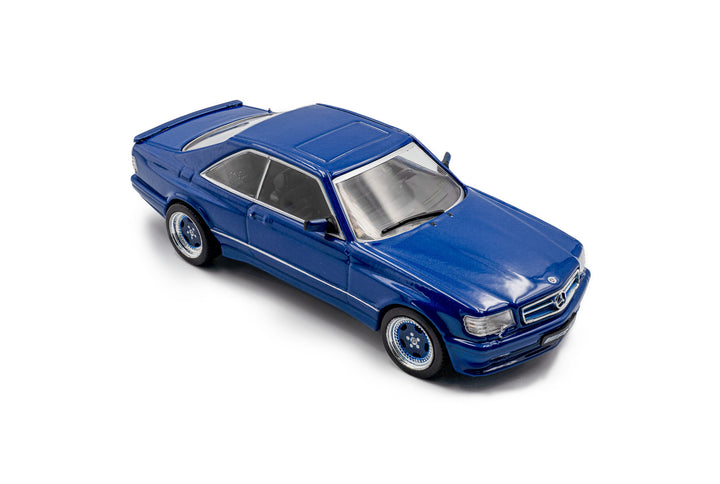 Solido 1:43 MERCEDES-BENZ 560 SEC AMG WIDEBODY LINARITE BLUE PEARL 1990 S4310907