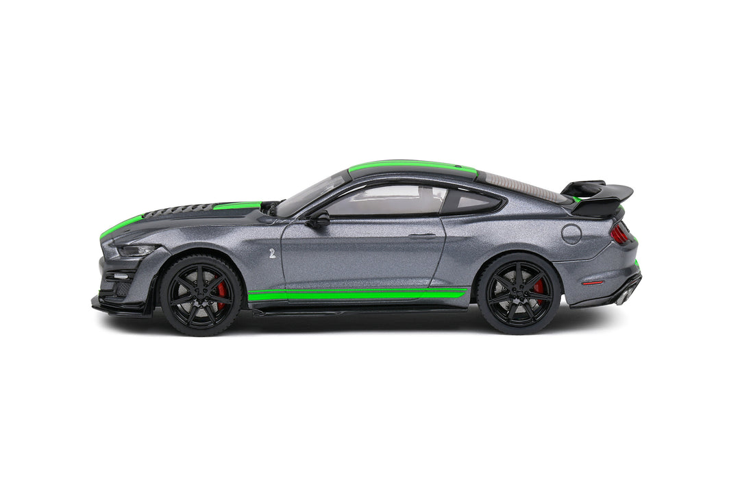 Solido 1:43 Shelby Mustang GT500 – Grey W/Neon Green