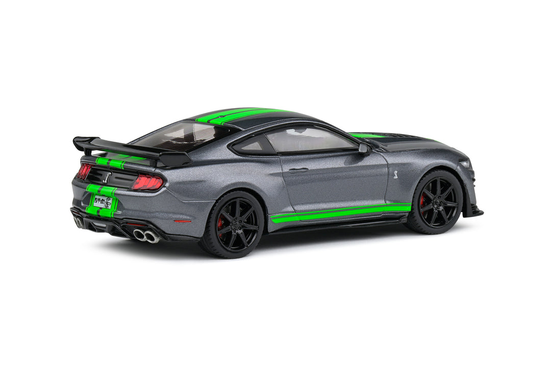 Solido 1:43 Shelby Mustang GT500 – Grey W/Neon Green