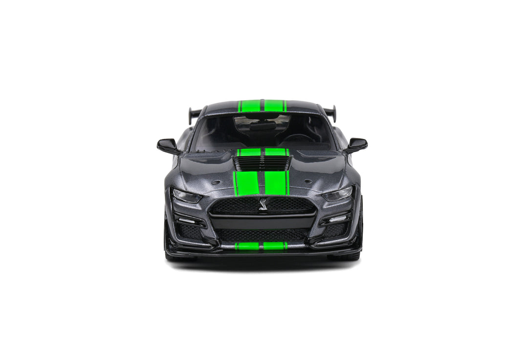 Solido 1:43 Shelby Mustang GT500 – Grey W/Neon Green