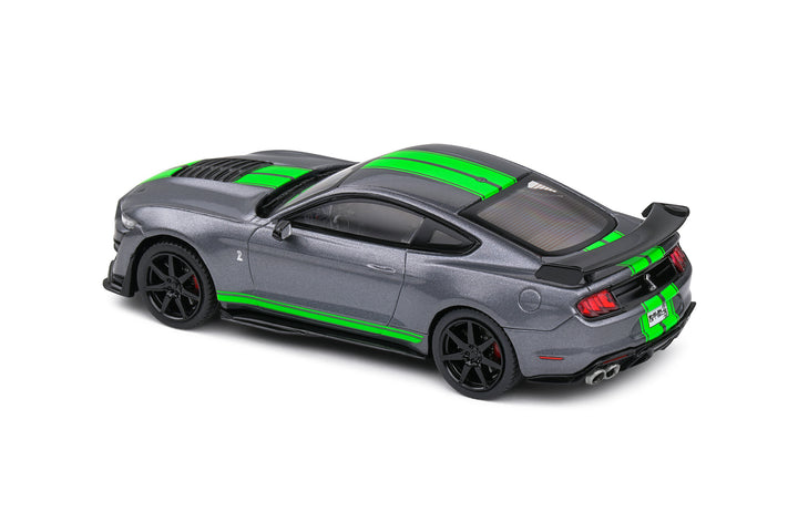 Solido 1:43 Shelby Mustang GT500 – Grey W/Neon Green