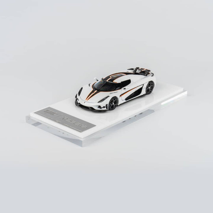 TPC 1:64 Koenigsegg Regera White Diecast