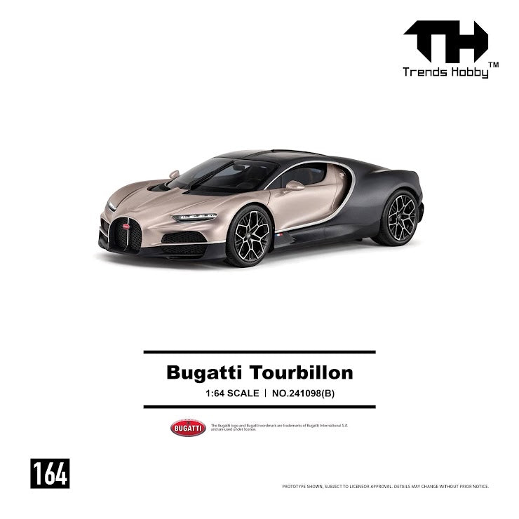 [Preorder] Trends Hobby 1:64 Bugatti Tourbillon - Dore 241098(B)