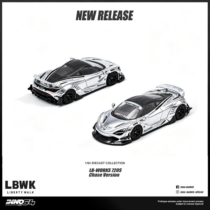 [Preorder] Inno64 1:64 LIBERTY WALK 720S IN64-LBWK720S-01