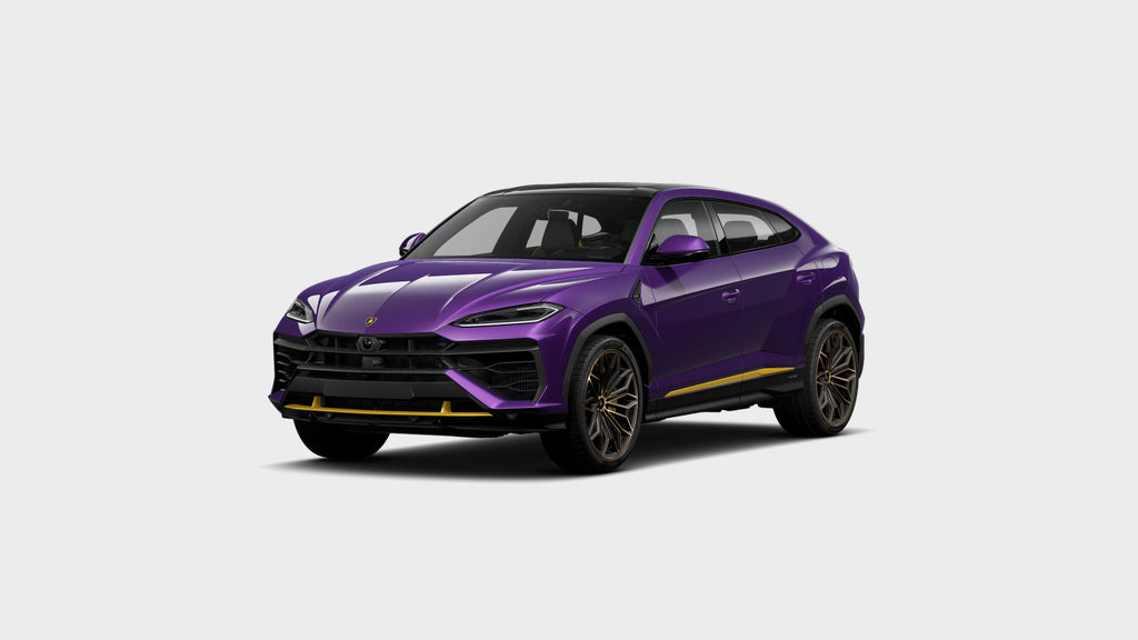 1/43 2024? ルックスマート ランボルギーニ ウルス SE 紫 Urus Looksmart 1:43 Lamborghini Urus SE - Viola Pasifae with Carbon