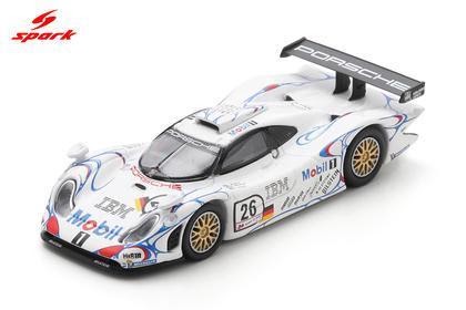 [Preorder] Spark 1:64 Porsche 911 GT1 Le Mans 24H 1998 (2 Variants)