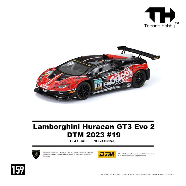 [Preorder] Trends Hobby 1:64 Lamborghini Huracan GT3 EVO2 - DTM 2023 