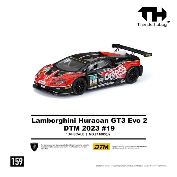[Preorder] Trends Hobby 1:64 Lamborghini Huracan GT3 EVO2 - DTM 2023 