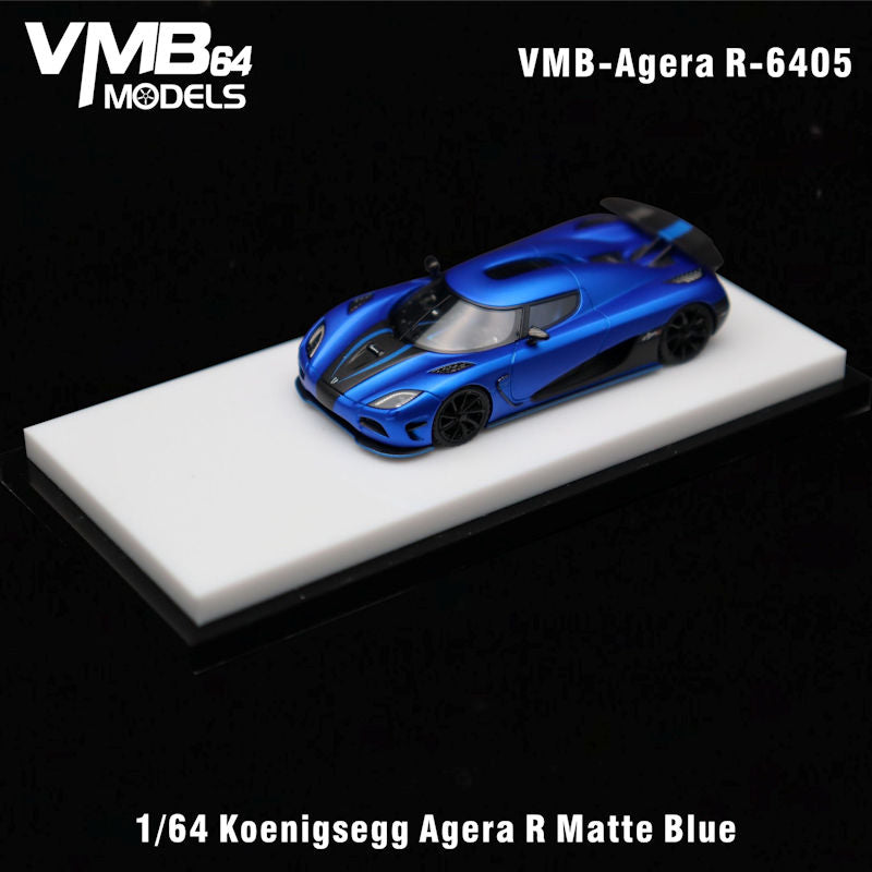 VMB 1:64 KOENIGSEGG AGERA R MATTE IMPERIAL BLUE VMB-Agera R 6405
