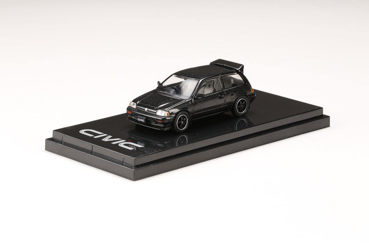 Hobby Japan 1:64 Honda Civic Si (AT) 1984 Customized Version black
