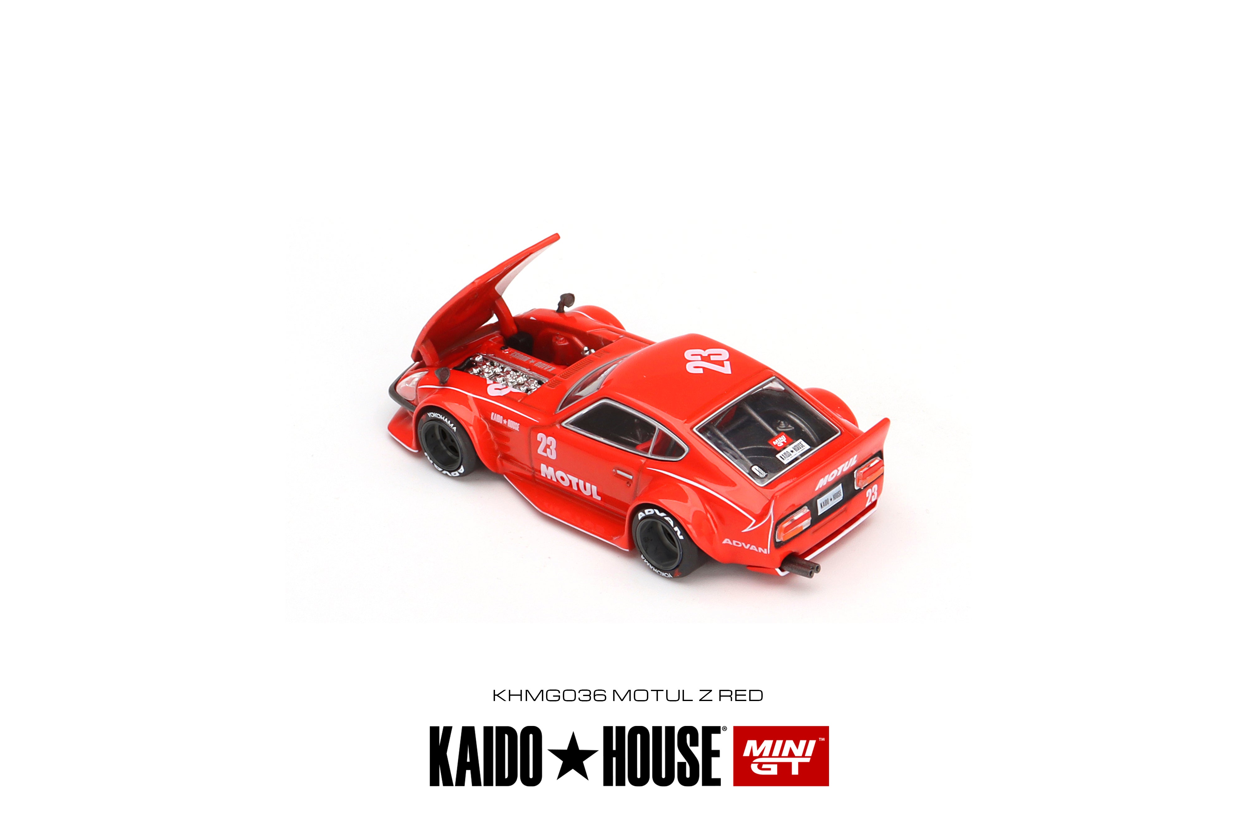 Kaido House + MINI GT 1:64 Datsun KAIDO Fairlady Z MOTUL Z V2