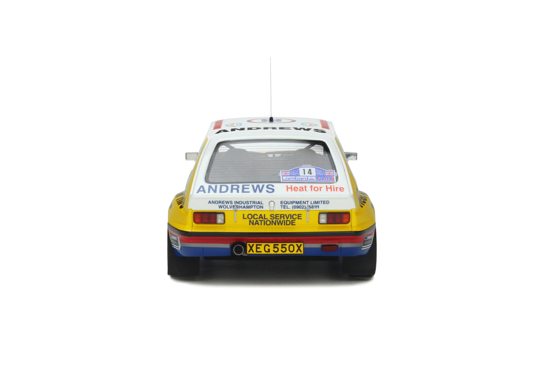 OttOMobile 1:18 Vauxhall Chevette Gr.B 2300 HSR OT370 Back
