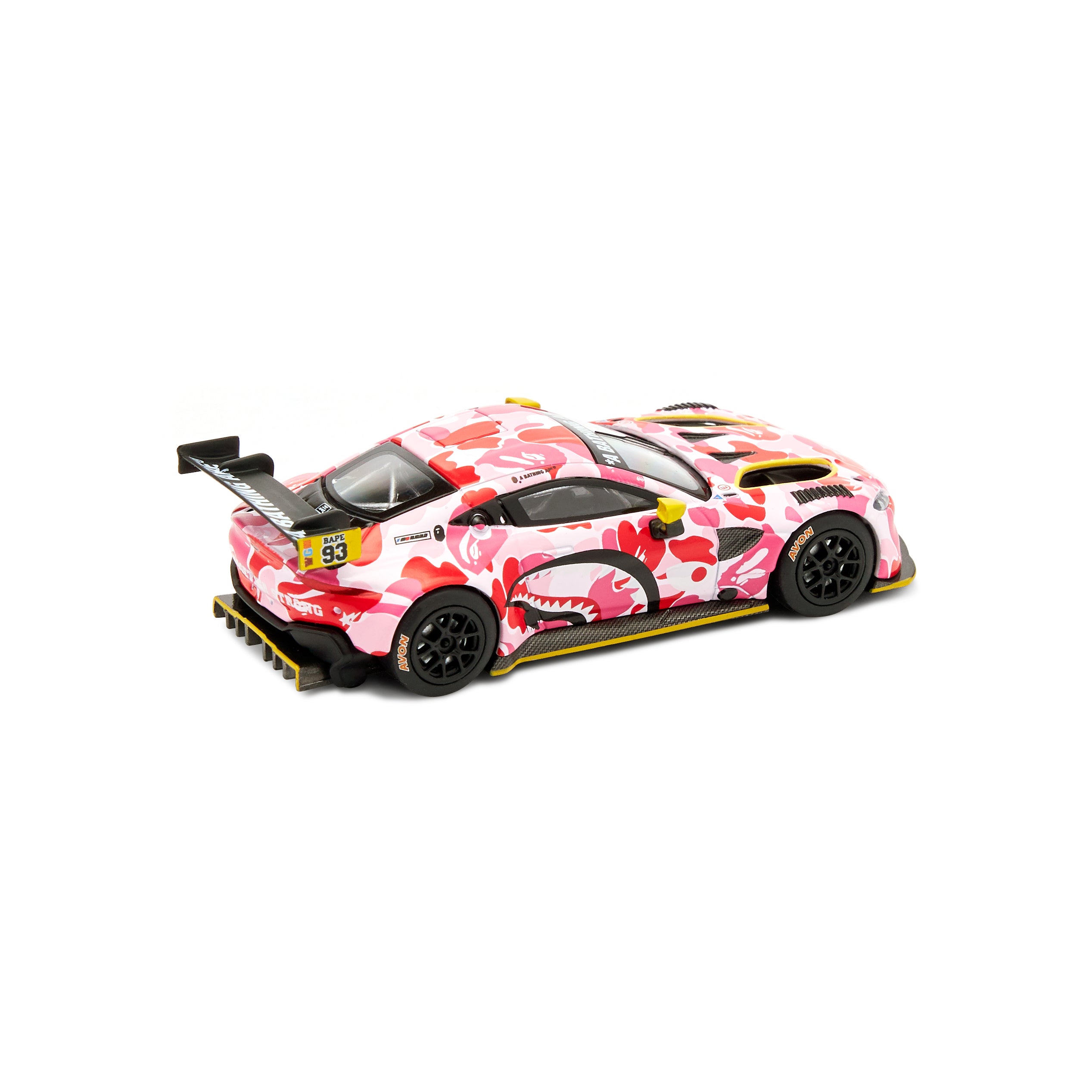 3点セット BAPE ASTON MARTIN GT3 1/64 1/64 BAPE® X ASTON MARTIN GT3 1/64 MODEL CAR - BLUE | Aston