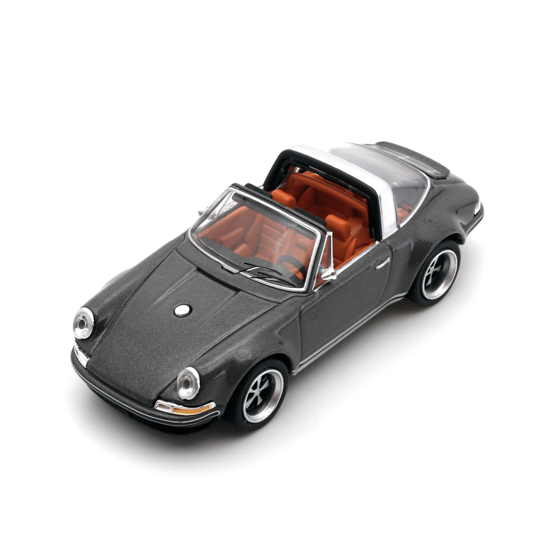 POPRACE 1:64 Singer Targa - Metal Grey