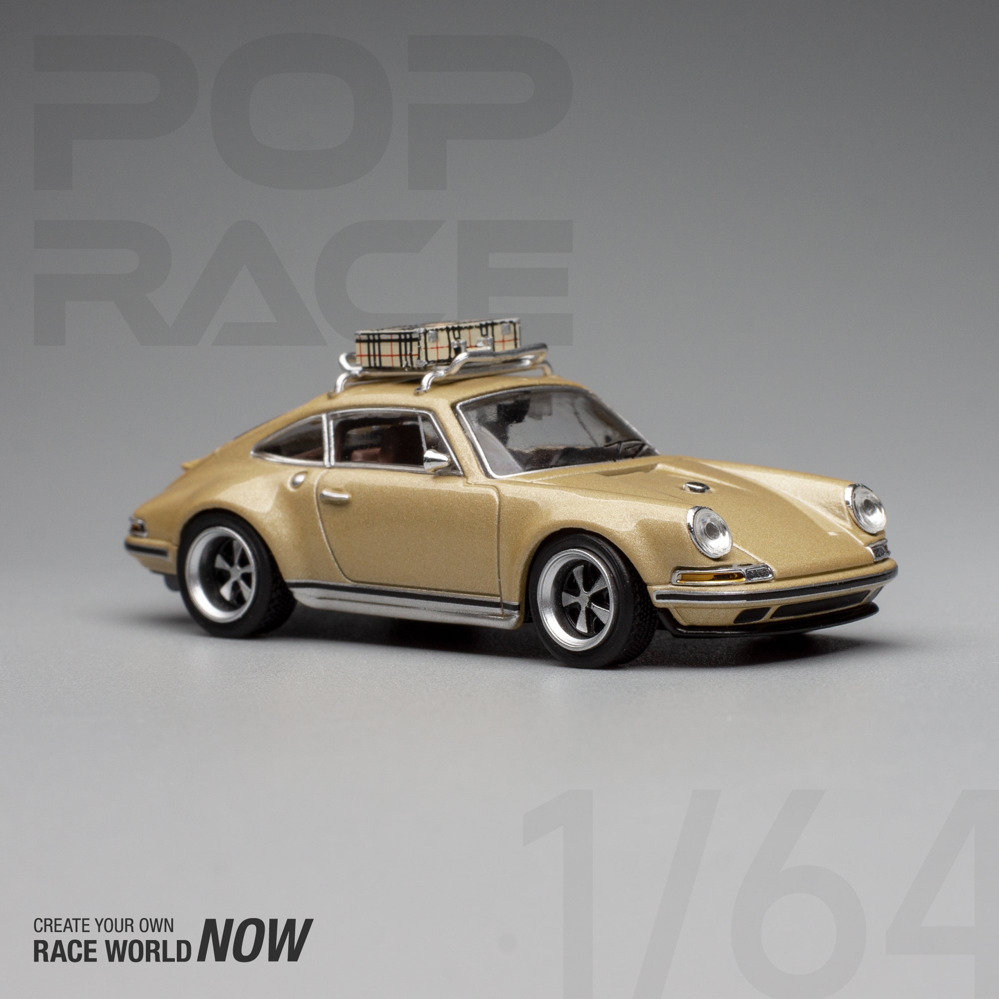 POPRACE 1:64 Singer 964 Gold PR64-SGR-GLD2 – Horizon Diecast