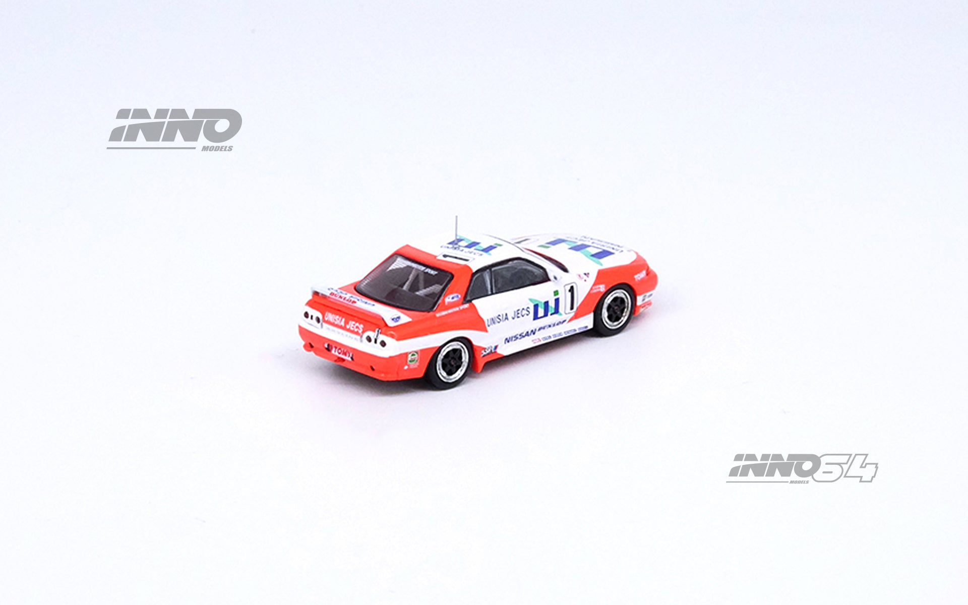 Inno64 1:64 Nissan Skyline GT-R (R32) #1 UNISIA JECS JTCC IN64-R32