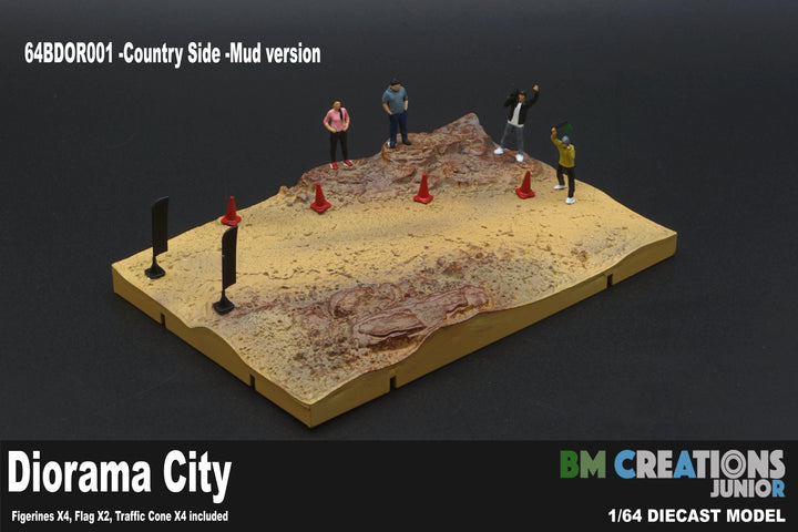 BM Creations 1:64 BMC-Diroma City-001 Mud Version 64BDOR001
