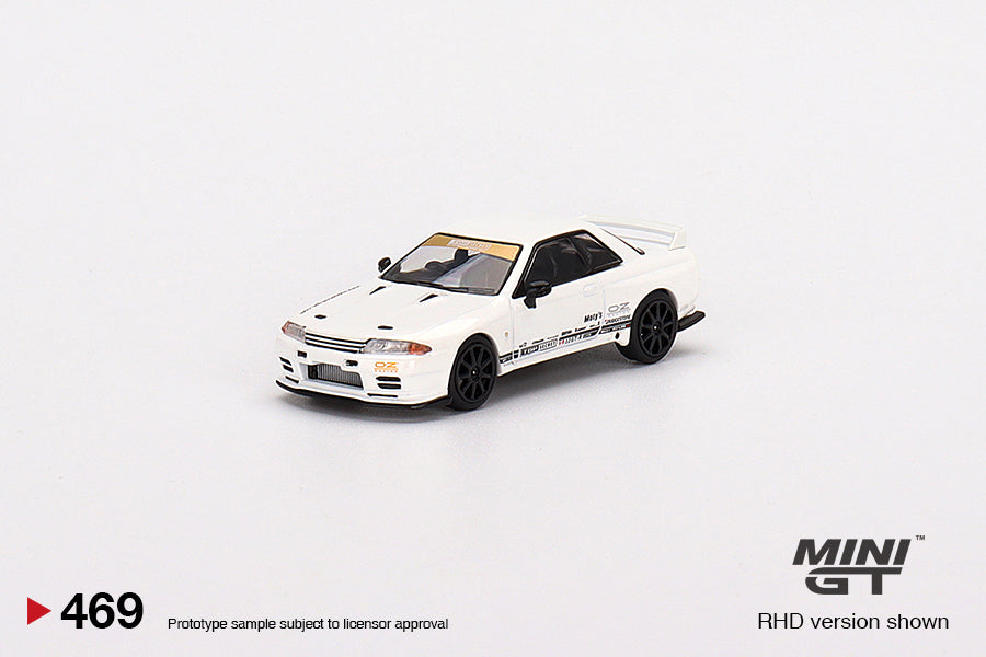 Mini GT 1:64 Top Secret Nissan Skyline GT-R VR32 White MGT00469