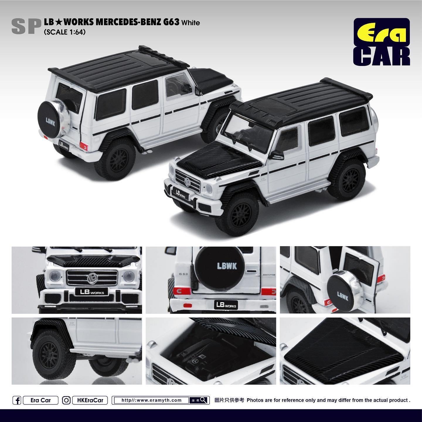 Era Car 1:64 LB Works Mercedes-Benz G Wagon G63 White – Horizon