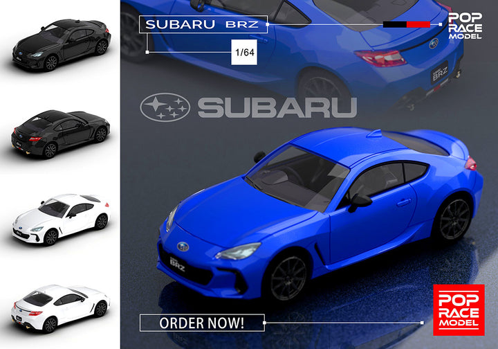 POPRACE 1:64 Subaru BRZ 2022 (3 Variant)