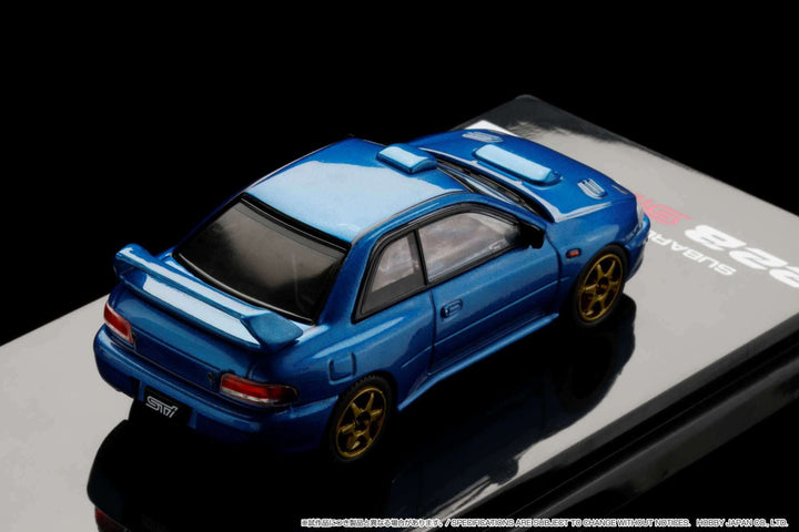 Hobby Japan 1:64 Impreza 22B STi Version (GC8) Rally Base Car LHD (2 Variant)
