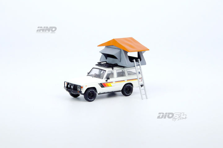 Inno64 1:64 Toyota Land Cruiser FJ60 Car Camping Diorama with Figures DIO64-002