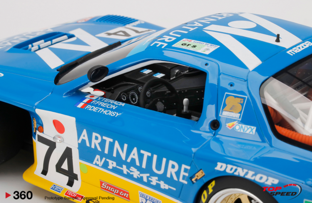 Topspeed 1:18 Mazda RX-7 #74 Team Arnature 1994 Le Mans 24 Hrs