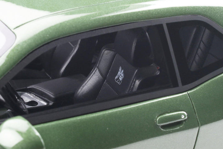 [Preorder] GT Spirit 1:18 Dodge Challenger R/T SCAT Pack Widebody Green - Horizon Diecast