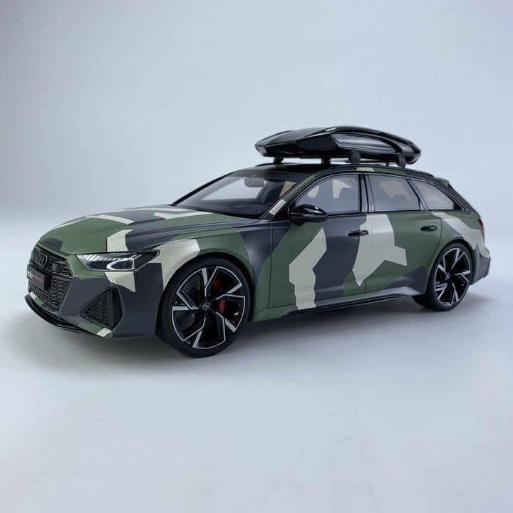 GT Spirit 1:18 Audi RS6 (C8) AVANT with Roof Top Camouflage