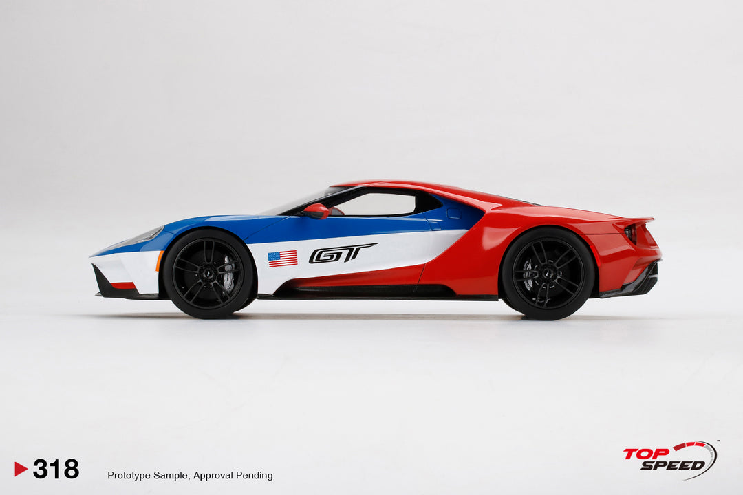 [Preorder] Topspeed 1:18 Ford GT Victory Edition