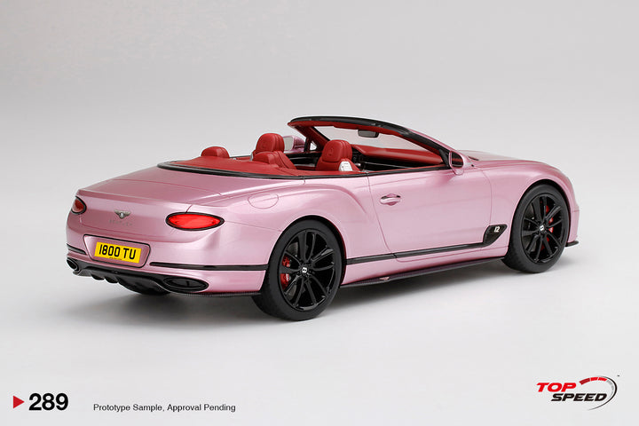 Topspeed 1:18 Bentley Continental GT Convertible Passion Pink