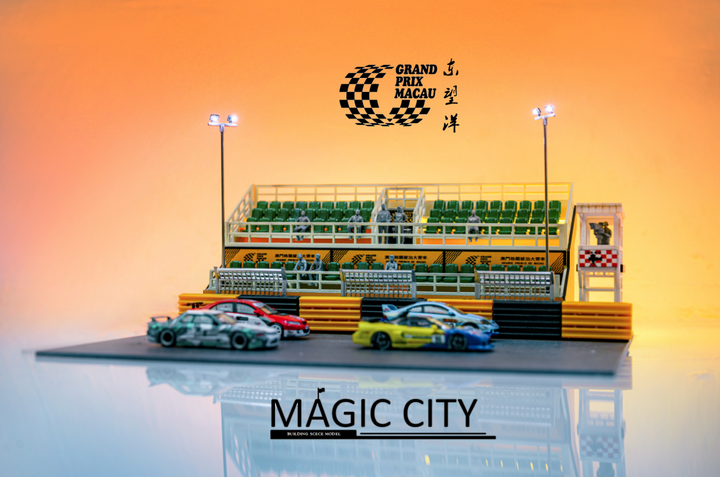 Magic City 1:64 Macau Grand Prix Guia Circuit Spectator Stand
