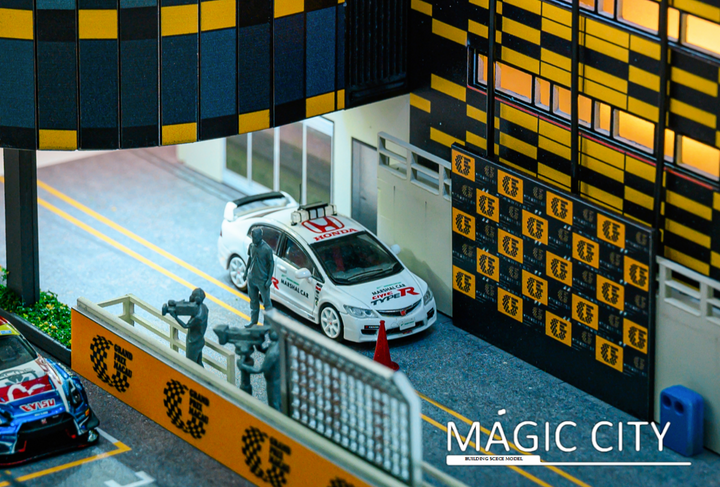Magic City 1:64 Macau Grand Prix Guia Circuit Spectator Main Building