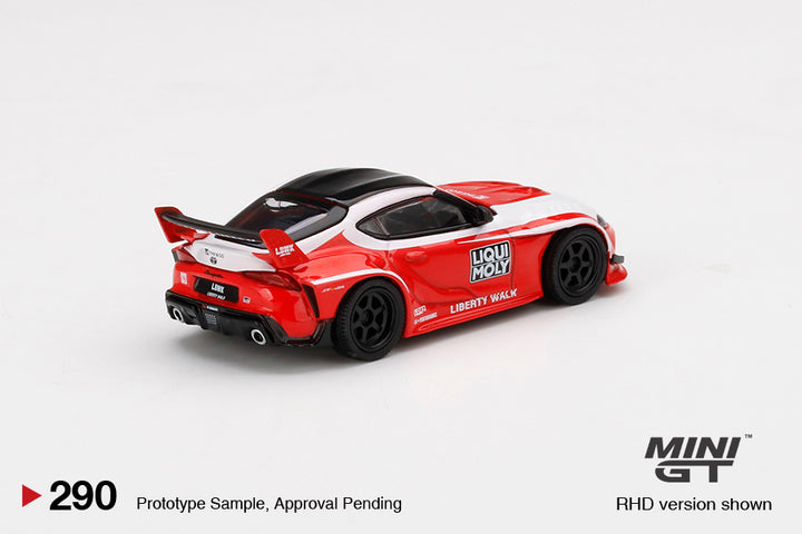 Mini GT 1:64 LB★WORKS Toyota GR Supra Liqui Moly MGT00290-R Rear