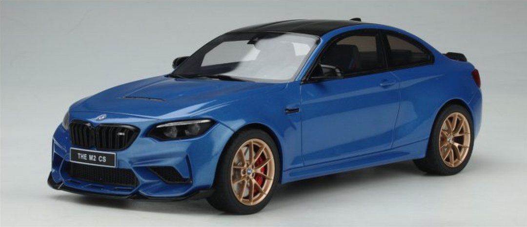 [Preorder] GT Spirit 1:18 BMW M2 (F22) CS - Misano Blue Metallic