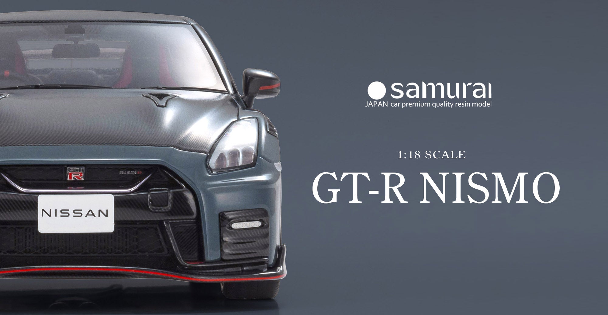 Kyosho 1:18 Nissan GT-R NISMO 2022 Gray – Horizon Diecast