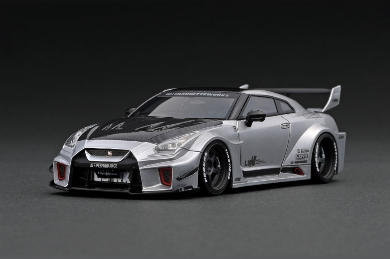 Backorder] IG 1:43 LB-Silhouette WORKS GT Nissan 35GT-RR Silver