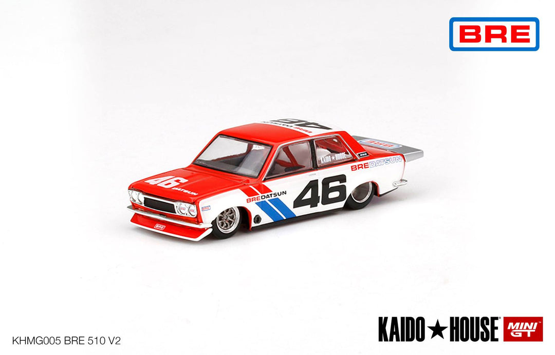 Mini GT × Kaido House 1:64 Datsun 510 Pro Street Full Carbon V1 (KHMG