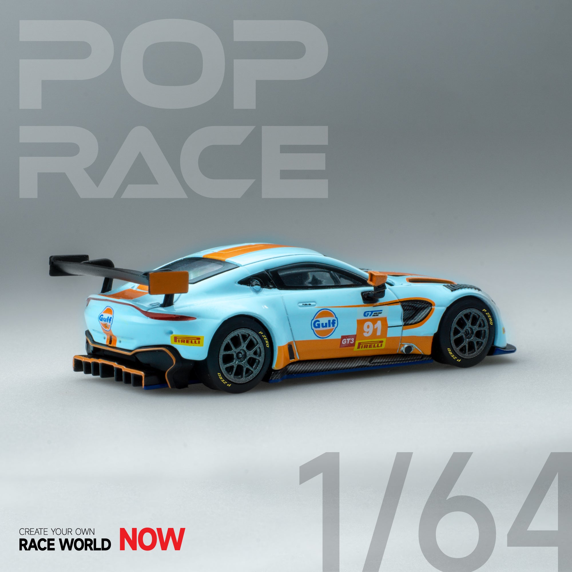 スロットカー 1/32 Aston Martin Gulf Racing スロットカー 1/32 Aston Martin Gulf Racing