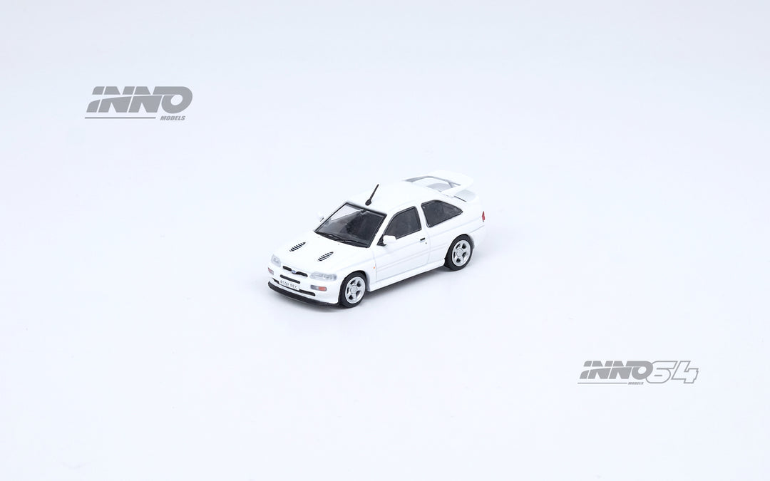 Inno64 1:64 Ford Escort RS COSWORTH White LHD IN64-FERS-WHILHD