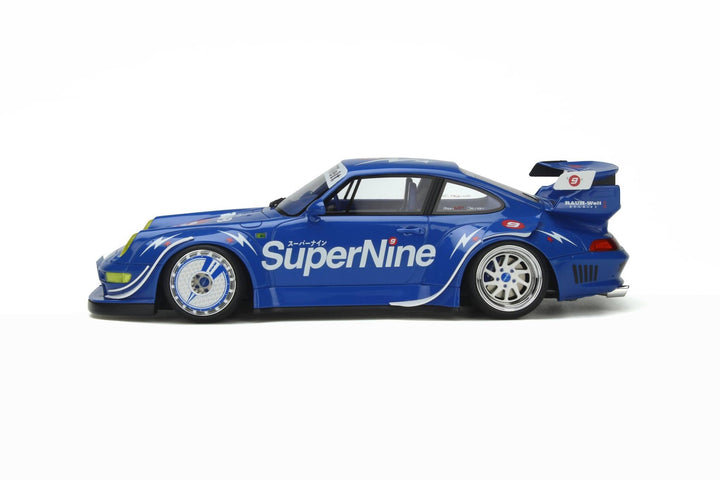 [Preorder] GT Spirit 1:18 RWB Porsche 991 993 Hong Kong #9 Blue 2019 - Horizon Diecast