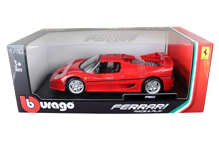 Bburago 1:18 - 1995 Ferrari F50 (Red) - Horizon Diecast