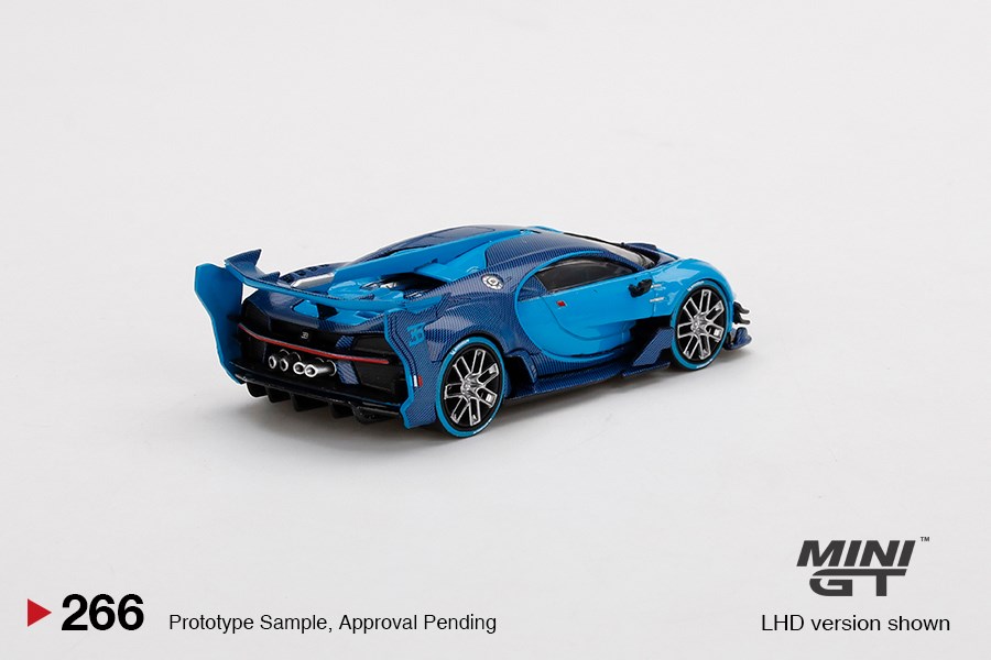 Mini GT 1:64 Bugatti Vision Gran Turismo Light Blue