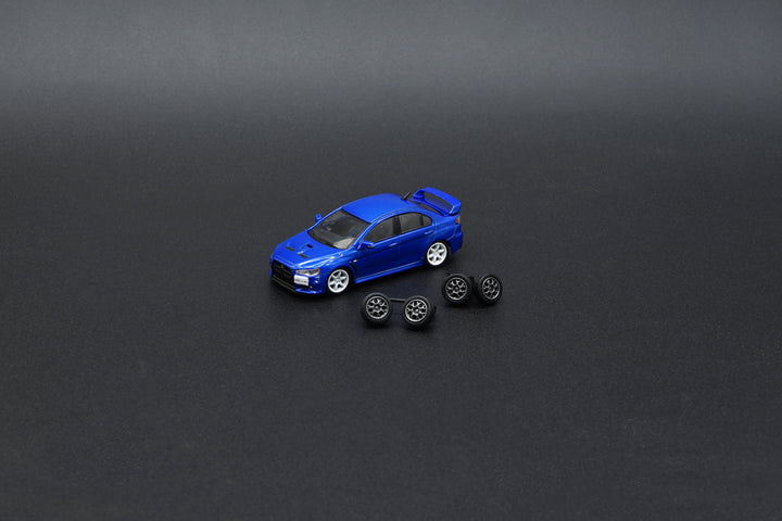 BM Creations 1:64 Mitsubishi Lancer EVO X Blue
