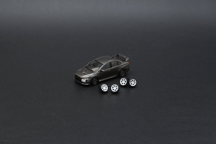 BM Creations 1:64 Mitsubishi Lancer EVO X Grey