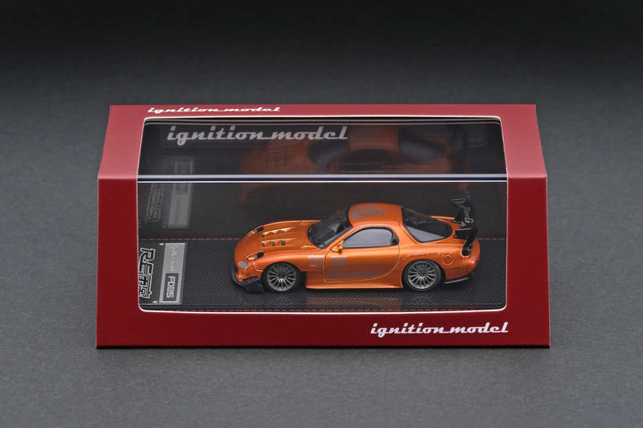 Ignition Model 1:64 Mazda RX-7 (FD3S) RE Amemiya Orange Metallic IG1950