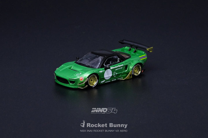 Inno64 1:64 NSX NA1 Pandem Rocket Bunny Green Metallic