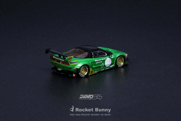 Inno64 1:64 NSX NA1 Pandem Rocket Bunny Green Metallic